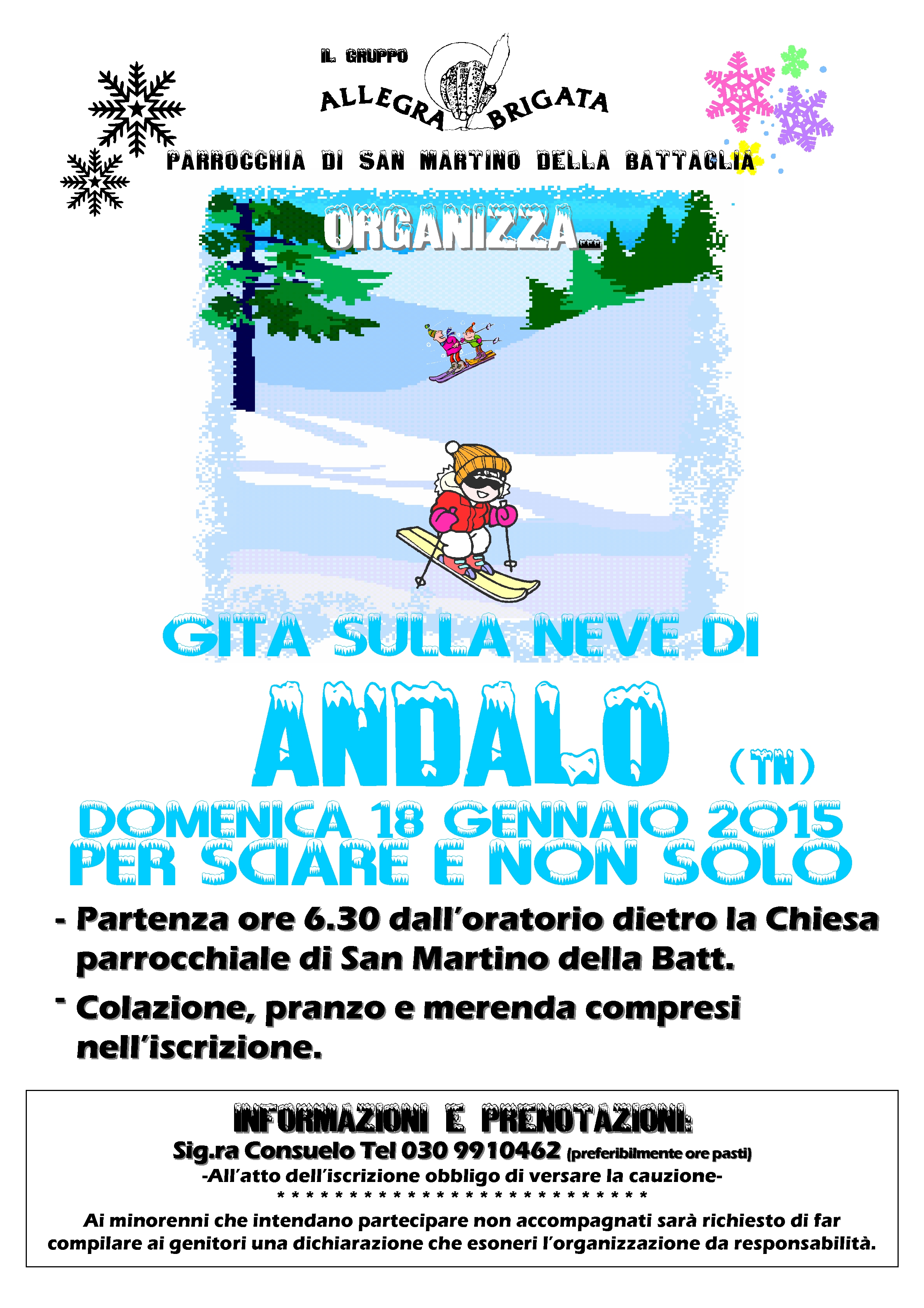 GITA SULLA NEVE 2015